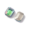 Glass Rhinestone Cabochons RGLA-L029-03B-SPLA-2