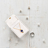 2Pcs PU Leather Necklace Pendant Gift Boxes LBOX-CL0001-01-6