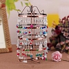 Iron 4 Tiers Rotating Jewelry Organizer Earring Holder Stand NDIS-K002-03R-5