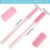 2Pcs PP Plastic Clean Brushes AJEW-CN0004-14A-2