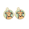 Printed Alloy Pendants PALLOY-P319-07D-17-1
