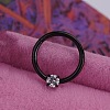 316L Stainless Steel Hoop Nose Rings WGEE114-23-1
