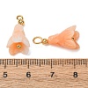 Dyed Synthetic Coral Pendants GG-CBAC295-03G-02-2