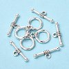 Tibetan Style Alloy Toggle Clasps LF0034Y-NF-3