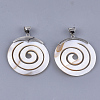 Freshwater Shell Pendants SHEL-S275-04-2