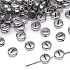 50Pcs Silver Plating Acrylic Beads PW-WG2E8AD-18-1