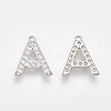 Alloy Micro Pave Cubic Zirconia Charms ZIRC-T007-JA299-A-2
