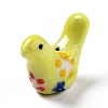 Handmade Printed Porcelain Beads PORC-F005-04E-2