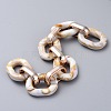 Imitation Gemstone Style Acrylic Handmade Cable Chains AJEW-JB00517-02-1