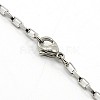 Box Chain Necklace for Men NJEW-F027-17-2mm-3