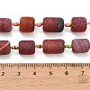 Natural Weathered Agate Beads Strands G-A321-D02-01A-4