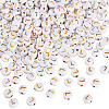 500Pcs Plating Acrylic Beads PACR-TADJ0001-01L-1