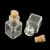 Cuboid Glass Bottle for Bead Containers LS-X1-AJEW-R045-05-1