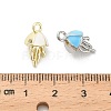 Alloy Enamel Pendants ENAM-D309-01-3