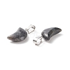Natural Larvikite Pendants G-Q369-16-3