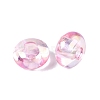 Transparent Acrylic European Beads OACR-E033-20E-2