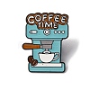 Coffee Themed Enamel Pin JEWB-P050-01A-EB-1