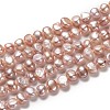 Natural Cultured Freshwater Pearl Beads Strands PEAR-L033-45B-1