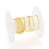 Brass Cable Chains CHC-D030-14G-RS-4