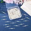 200Pcs Iron Bowknot Buckles IFIN-TA0001-72S-5