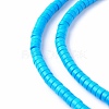 Synthetic Turquoise Beads Strands TURQ-G110-4x2mm-06-2