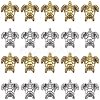 40Pcs 2 Colors Tibetan Style Alloy Beads TIBEB-CA0001-16-1