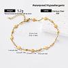 Vintage 304 Stainless Steel Link Chain Bracelets for Women SR6188-3-1