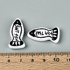 Printed Opaque Resin Beads RESI-N043-22C-4