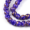 Baking Paint Glass Beads Strands DGLA-N010-6mm-06-3