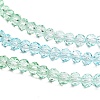 Transparent Painted Glass Beads Strands DGLA-A034-T3mm-A16-4