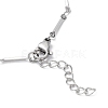 304 Stainless Steel Bar Link Chain Bracelets BJEW-K226-10P-3