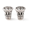 Tibetan Style Alloy Bead Cone X-FIND-C060-031C-AS-1
