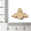 Alloy Enamel Rhinestone Glass Pendants X1-ENAM-U003-02G-02-3