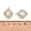 Alloy Glass Pendants PALLOY-N176-71KCG-3