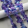 Natural Dyed Quartz Beads Strands G-G791-14Q-5