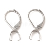 304 Stainless Steel Leverback Earring Findings STAS-U025-01P-01-1