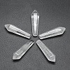Natural Quartz Crystal Pointed Beads G-E490-C06-1