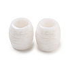Opaque Acrylic European Beads SACR-L007-027-1
