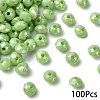 Opaque Acrylic Beads MACR-YW0003-55H-1