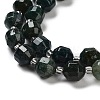 Natural Moss Agate Beads Strands G-NH0010-B01-01-4