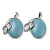 Synthetic Turquoise Pendants G-Z050-05A-1