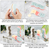SUPERFINDINGS 2Pcs 2 Style DIY Candle Silicone Molds DIY-FH0004-11-2