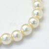 Baking Paint Glass Pearl Bead Strands X-HY-Q003-3mm-02-2