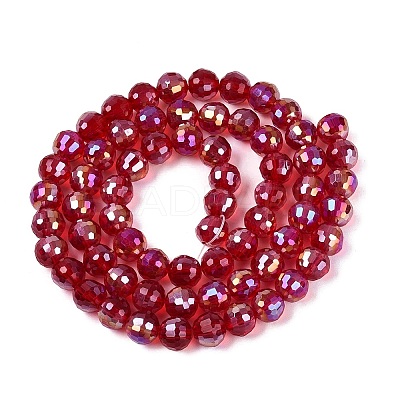 Transparent Glass Beads Strands GLAA-Q107-02A-05-1