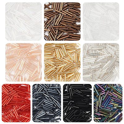 10G Glass Bugle Beads SEED-YW0002-97-1