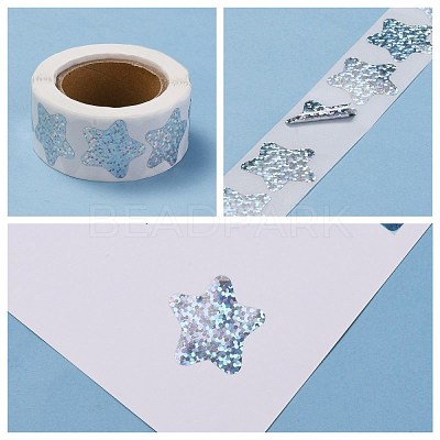 Laser Self-Adhesive Paper Stickers DIY-K027-C01-1