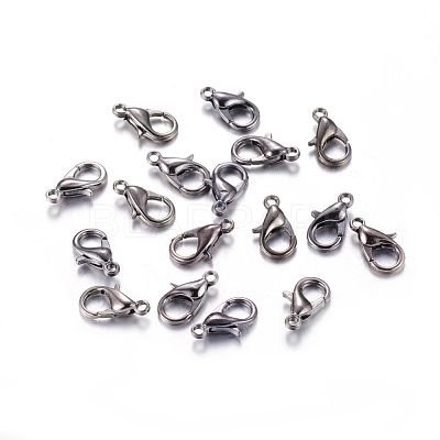 Zinc Alloy Lobster Claw Clasps E102-NFB-1