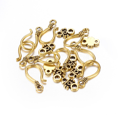 Alloy Hook Clasps LS-PALLOY-2781-AG-LF-1