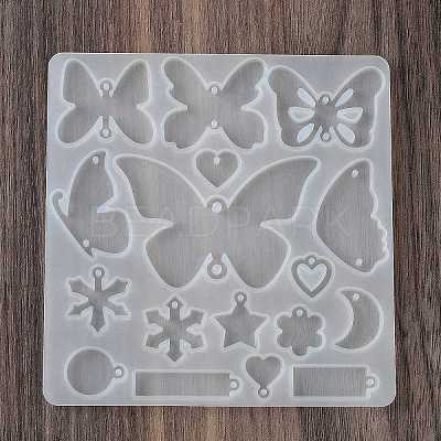 DIY Silhouette Silicone Pendant Molds SIMO-H016-02C-1