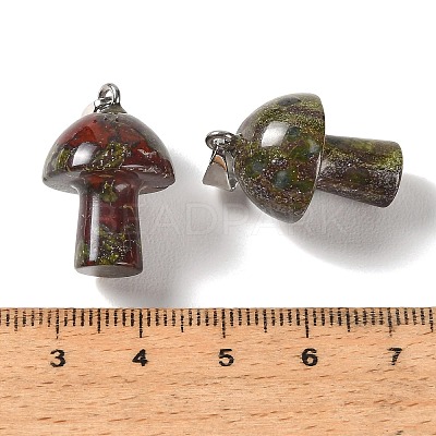 Natural Dragon Blood Pendants GG-CBAA0EE-05P-03-1